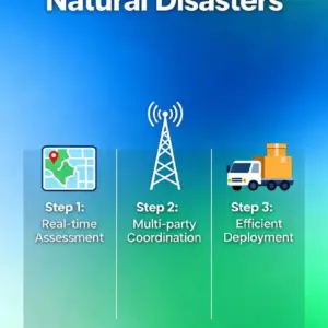 Rapid resource mobilization for natural disaster situations